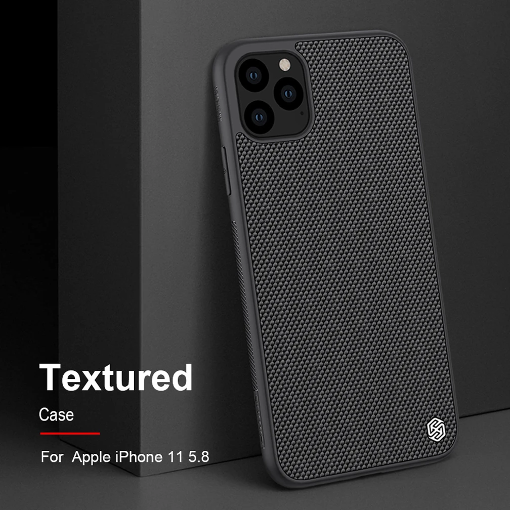 Чехол для iPhone 11 Pro Max NILLKIN текстурированный нейлоновый волоконный чехол задняя