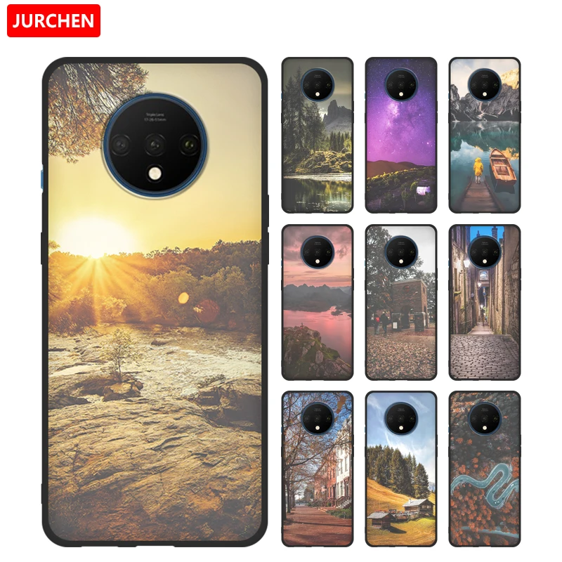 COVER per ONEPLUS 7T PRO Custodia Trasparente Morbida in Silicone Ultra