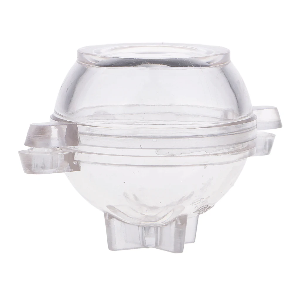 Clear Round Sphere Ball Candle Mould Soap Mold For Candle Making Craft 30mm