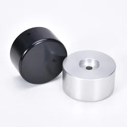 New 1pcs Diameter 48MM height 25MM aluminum alloy knob Amplifier audio potentiometer knob Volume control knob