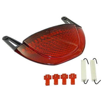

DHBH-Motorcycle Tail Light, LED Rear Brake Light with Steering for 2007-2013 Honda CBR600RR F5
