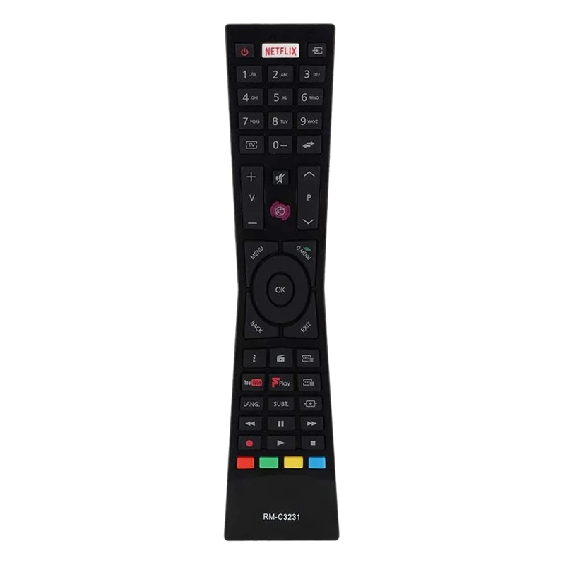 Replacement Remote Control RM-C3231 for Currys JVC Smart 4K LED TVs with NETFLIX YouTube LT24C656 LT-24C656 LT24C661 | Электроника