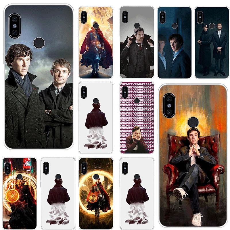

Mobile Phone Case For Xiaomi Redmi Note 4 4X 3 5 6 7 Pro 5A Hard Cover Sherlock Holmes Sherlocked Shell