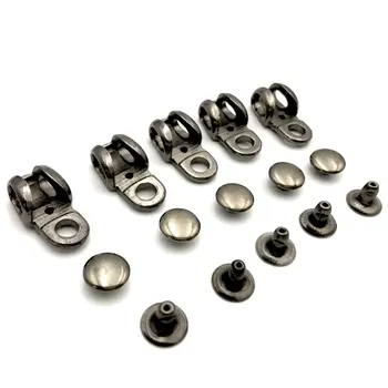 

20 Pcs/Lot Shoe Lace Hooks Shoe Repair Accessory Boot Hooks Lace Fittings With Rivets for Repair/Camp/Hike/Climb Accessories