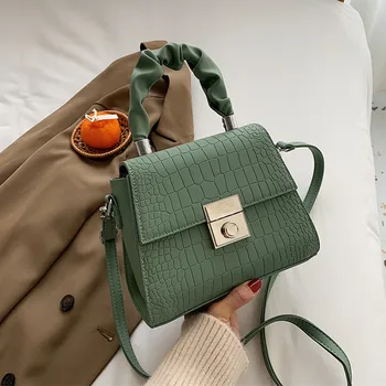 

New Fashion Simple Women's Designer Handbags 2020 High Quality PU Leather Women Mesenger Bag Small Shoulder Crossbody Bags Black