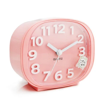 

Bedside Quartz Clock Alarm Children Mechanical Creative Clock Despertador Glow Vintage Table Watch Night Light Alarm 50A0114