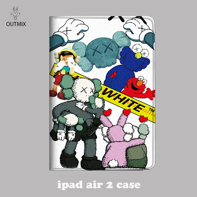 

KAW iPad Case For Apple iPad 2 3 4/iPad AIR 1 2/iPad Pro 9.7 /iPad 5 6th Gen 2017 2018 9.7 Leather Tablet Stand Folio Cover Case