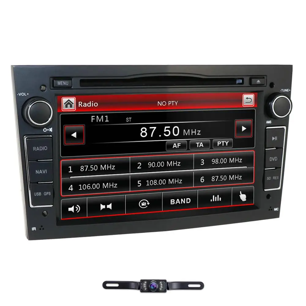 Perfect 2 din 7 inch 800*480 Car DVD Player GPS win ce System For Opel Zafira B Vectra C D Antara Astra H G Combo DAB BT rear camera SWC 2