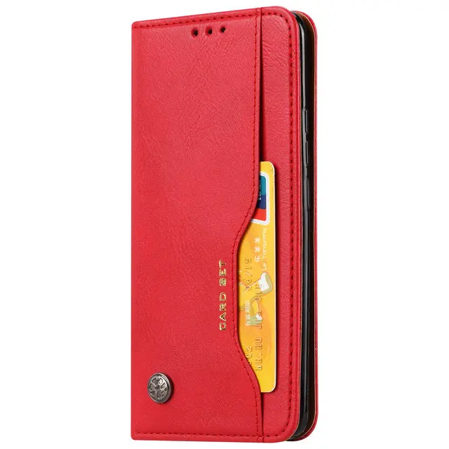 Red Чехол-кошелек из искусственной кожи для телефона huawei P30 Pro mate 30 Lite, роскошный чехол, чехол для huawei mate 30 Pro, 360, защита P20 Lite P30 - Цвет: Red
