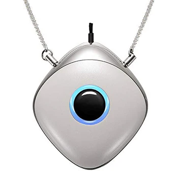 

Personal Travel Portable Air Purifier, Negative Ion Purifier, Necklace Suitable for Children and Adults USB Charger