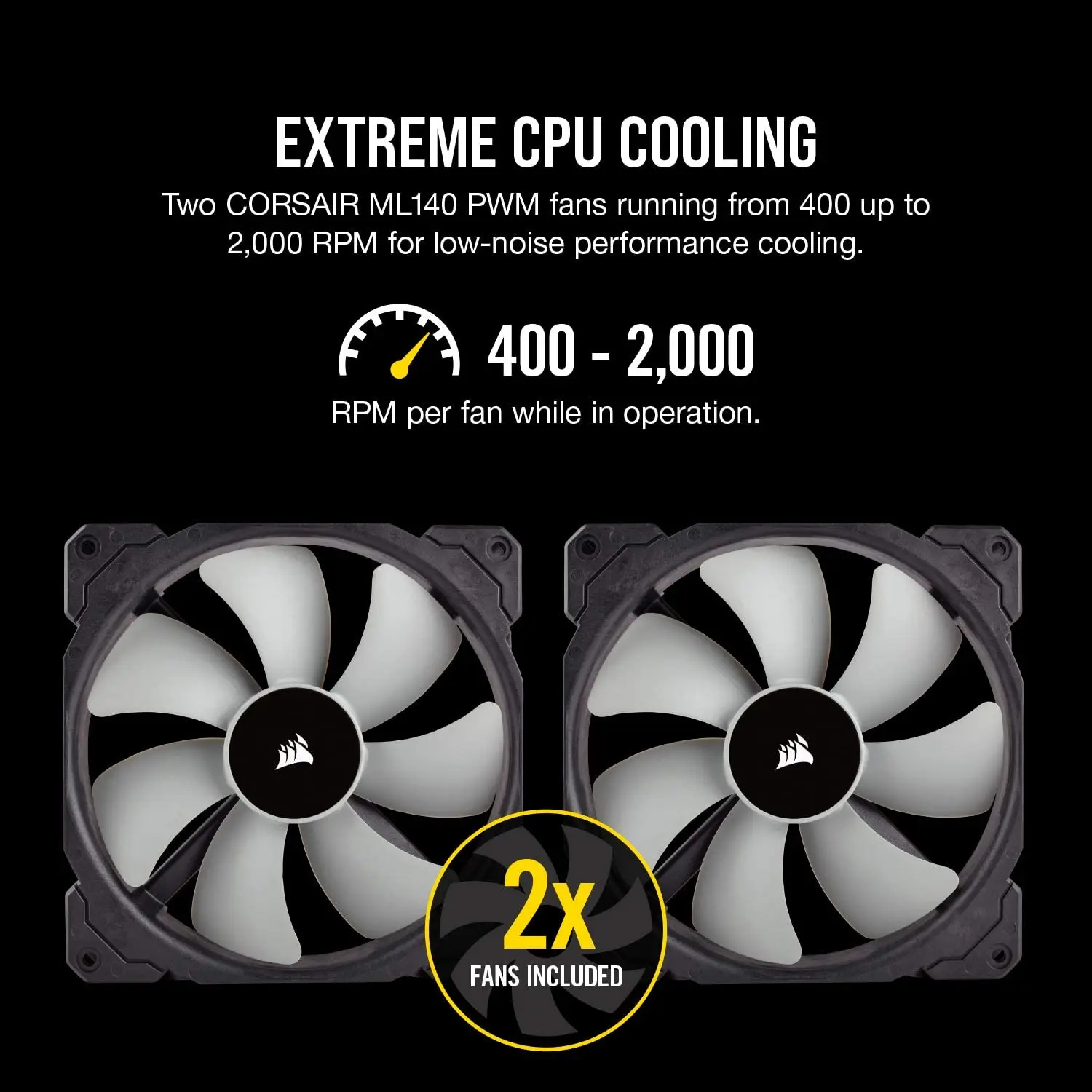 Corsair iCUE H115i RGB Pro XT 280 мм радиатор двойной 140 PWM вентиляторы управление программным