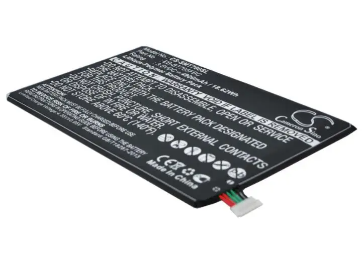 Cameron sino 4900 мА/ч, батарея для Samsung Galaxy Tab S 8,4, Wi-Fi, Климт SC-03G SM-T700 SM-T705 SM-T705C SM-T705D SM-T705M SM-T705Y