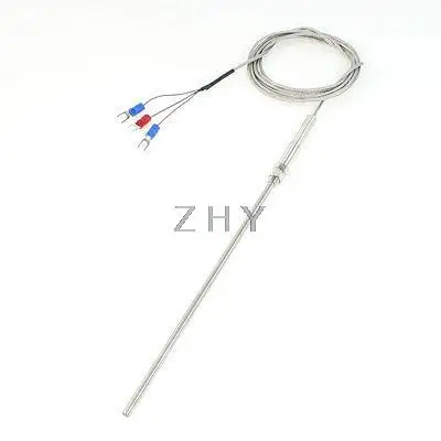 

20cm Long PT100 Type Thermocuple Temperature Measurement Sensor Probe 2M