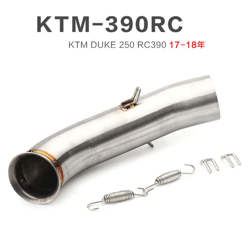 Для KTM DUKE 390 250 125 Duke RC 390 RC390 мотоциклетный мото глушитель средняя труба Соединительный адаптер Система Скольжения