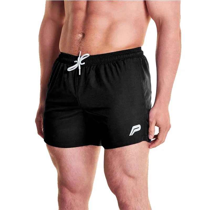 Летние мужские шорты для бега, фитнеса, модные повседневные спортивные шорты для тренировок, бодибилдинга, дышащие быстросохнущие пляжные шорты