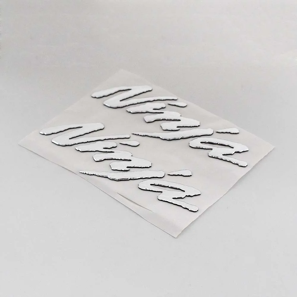 1 пара 16x5 см хромированная 3D наклейка ниндзя оформление боковой части Наклейка эмблемы для Kawasaki 250R 300R ZX 6R 7R 10R 636 Z1000 XS Z800 ZX9R ER