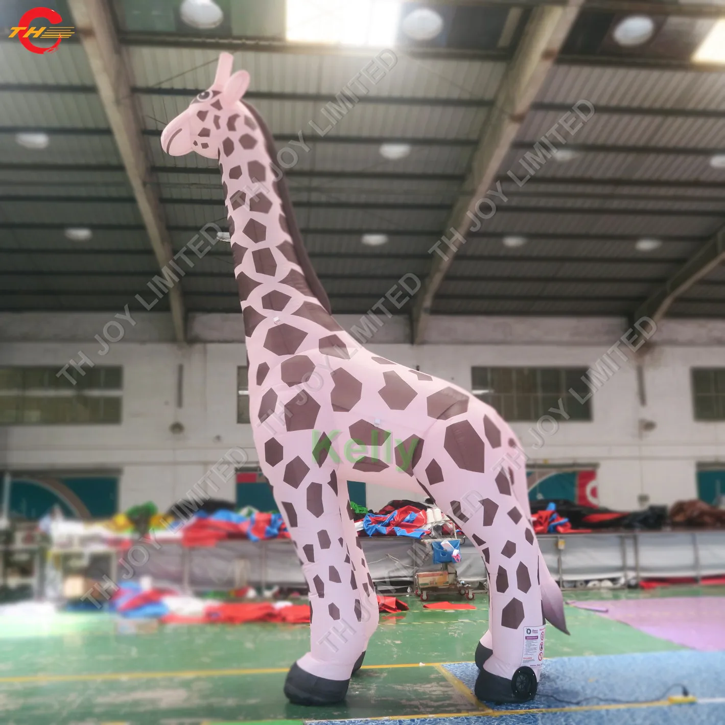 Бесплатная доставка до двери гигантский надувной Жираф воздушный шар для