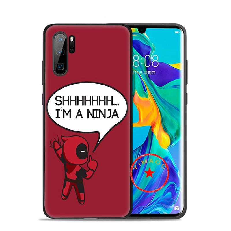 Дедпул от Marvel Dead pool Мягкий силиконовый чехол для huawei P30 P20 P10 Lite Pro P Smart Plus P30 Pro P Smart Z - Цвет: 12