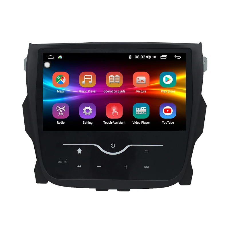 Ips 8-core 4+ 64g 1 din android навигация aux bluetooth автомобильное радио gps трекер для 2010- MG5 MG 5