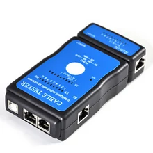 Intelligent Internet Tester RJ11 RJ12 RJ45 Ethernet Checker Detector Tool 8*6*2.5CM