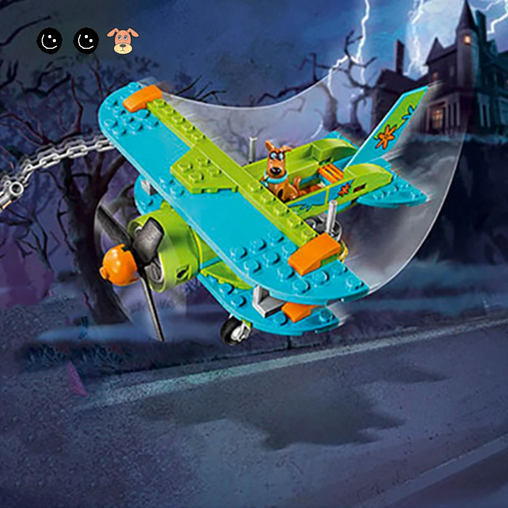 Fit Scooby Doo 75901 фильмы таинственный самолет Приключения Набор Собака лошадь мини