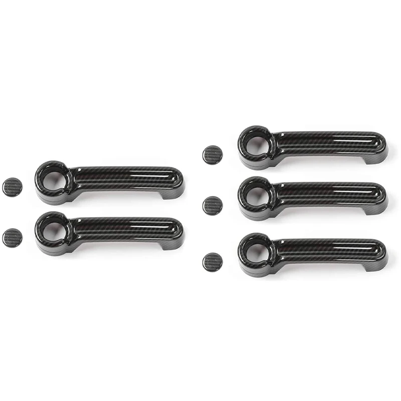 

Door Handle Covers ABS Tailgate Door Handle Insert for 2007-2018 Jeep Wrangler JK & Unlimited