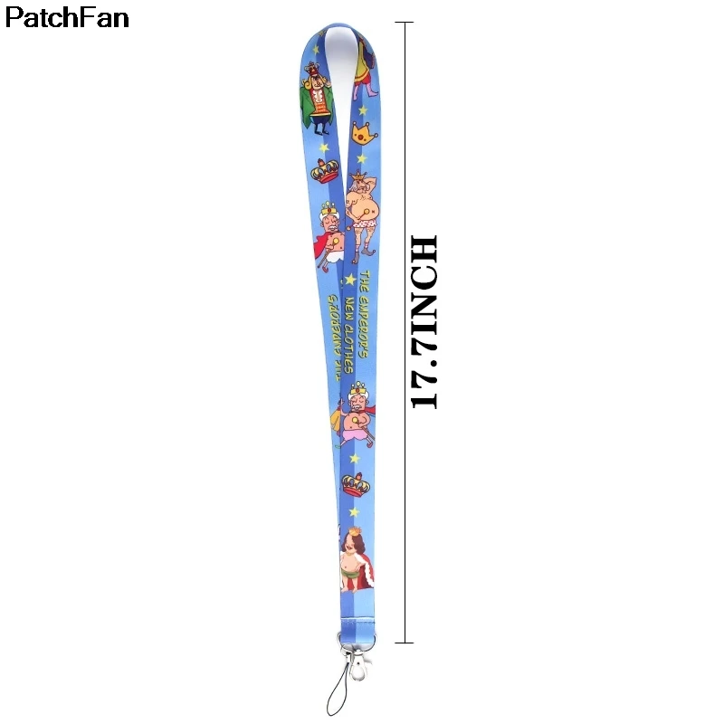 20 шт./лот A2434 Patchfan King's новая одежда многофункциональные ремни для мобильных телефонов бирки для ключей ID бейдж шейный ремень лямки
