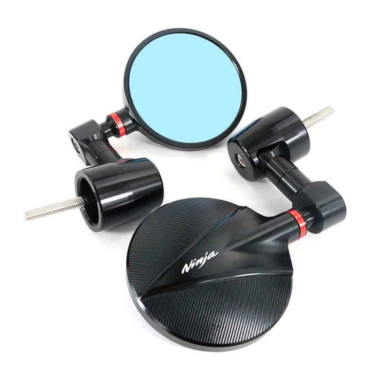 Per Kawasaki Ninja 125 Ninja 400 Ninja 250R Zzr250 Ex250 Ninja 300 Ex300 Specchietto Retrovisore Moto Specchietto Laterale Maniglia Bar Specchietti Te