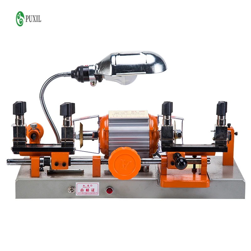 

Horizontal AC and DC dual-use key machine key copy machine double head manual multi-function leaf lock 6S