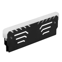 מחשב נייד Case רדיאטור למעבד Cooler נייד מעבד צבעוני קירור אור LED RGB פיזור חום מאוורר מחשב נייד כרית קירור ????? ??? ???????? (5)