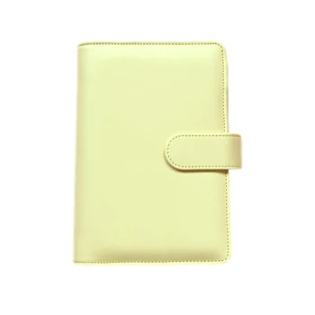 

Cover Notebook PU Leather Cover Paper Notebook Hard Cover A6 Notebook Binder Planner Binder A6 Diary Journal Binder Cover PU