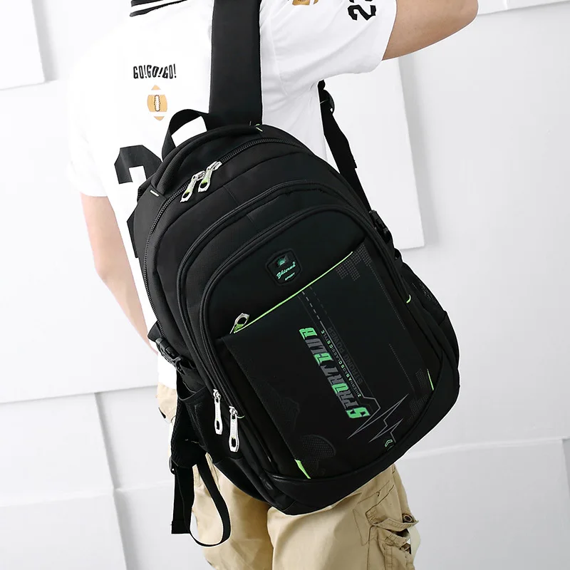 

Backpack Student's School Bag Earthquake-resistant Computer Bag Recreational Backpack Men's Travel Travel Backpack Bookbag