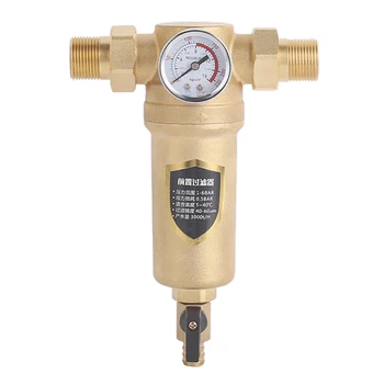 

Brass Reusable Spin Down Pre-Filter To Remove Sediment/Rust/Sand 40