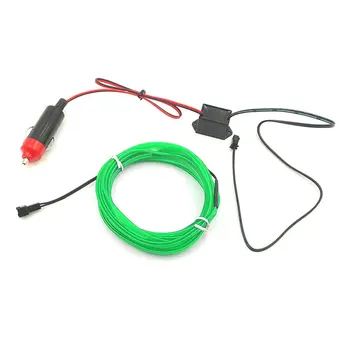 

EL Car Interior Decoration Light Neon LED Light String Light Cigarette Lighter Powered LED Light Car Refitting Accessories