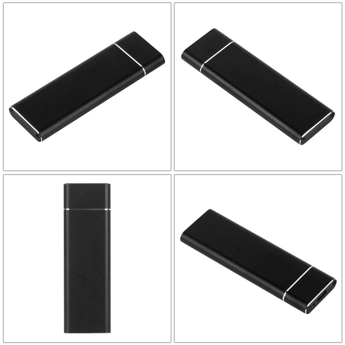 Корпус для жесткого диска с USB 3 1 на M.2 NGFF SSD адаптер карты HDD чехол кабелем Type C