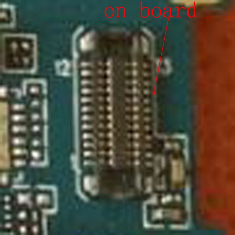 

2pcs LCD display screen flex cable FPC connector for OUKITEL K4000 Pro K4000 plug on motherboard board 24pin