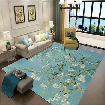 

Marine Animal Print Bathroom Carpet Water Absorption Bath Mat Rugs Pads Big Size Anti-slip Suede Sofa Rug Bath Carpet Mat Rugs 5