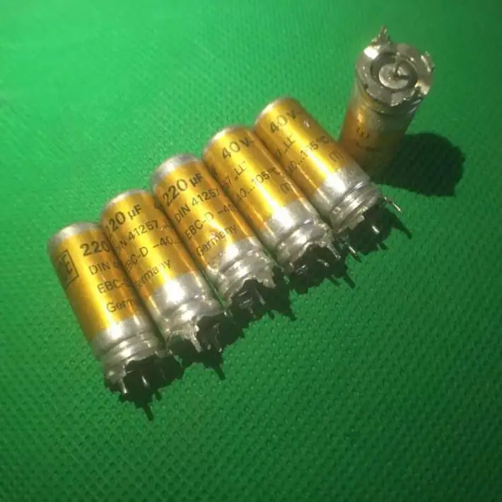 Оригинальный импортный конденсатор электронная Икра din41257 серии 40v220uf напрямую