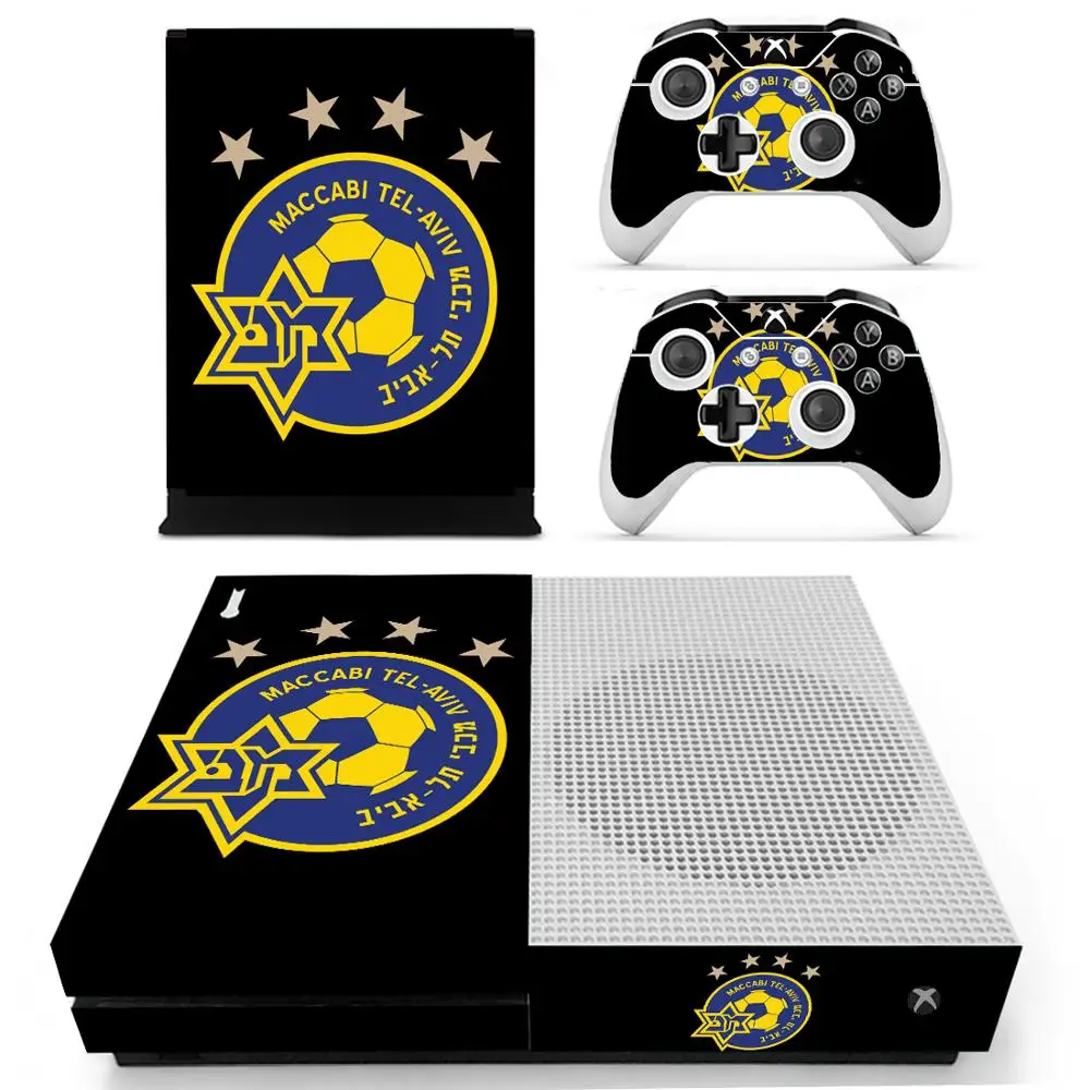 Новая наклейка для Xbox One S консоль и контроллеры для Xbox One тонкая наклейка s винил - Цвет: KYSXBS-0582