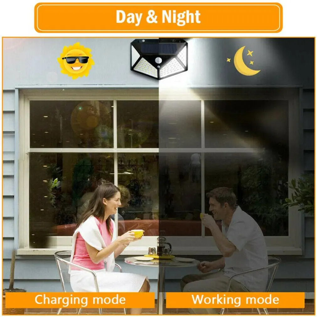 Solar Induction Wall Light Outdoor Garden Light Balcony Garden Lighting New Rural Adjustable Small Street Light Hot
