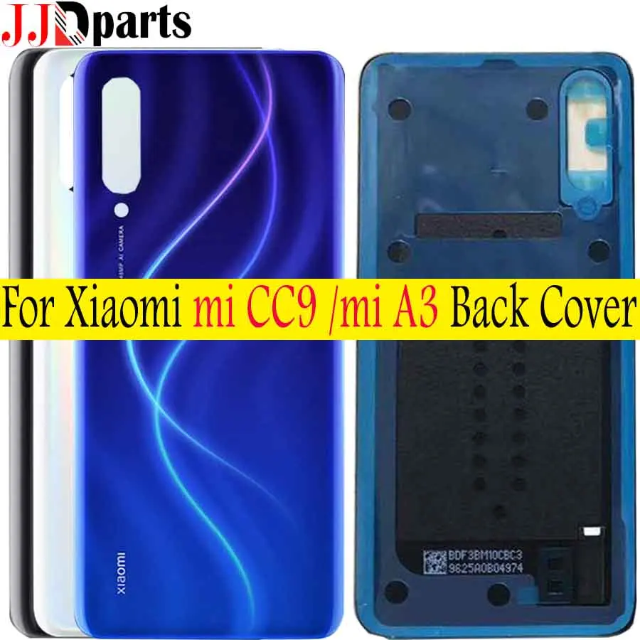 Чехол для батареи xiaomi mi CC9+ клеевая панель чехол для задней двери с клеем для xiaomi mi A3 cc9e Крышка для батареи