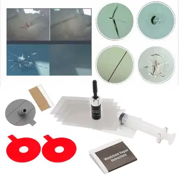 

DIY Car Windshield Repair Kit Tools Auto Glass Windscreen Repair Set Auto Glass Scratch Crack Restore Kit Car Accessories