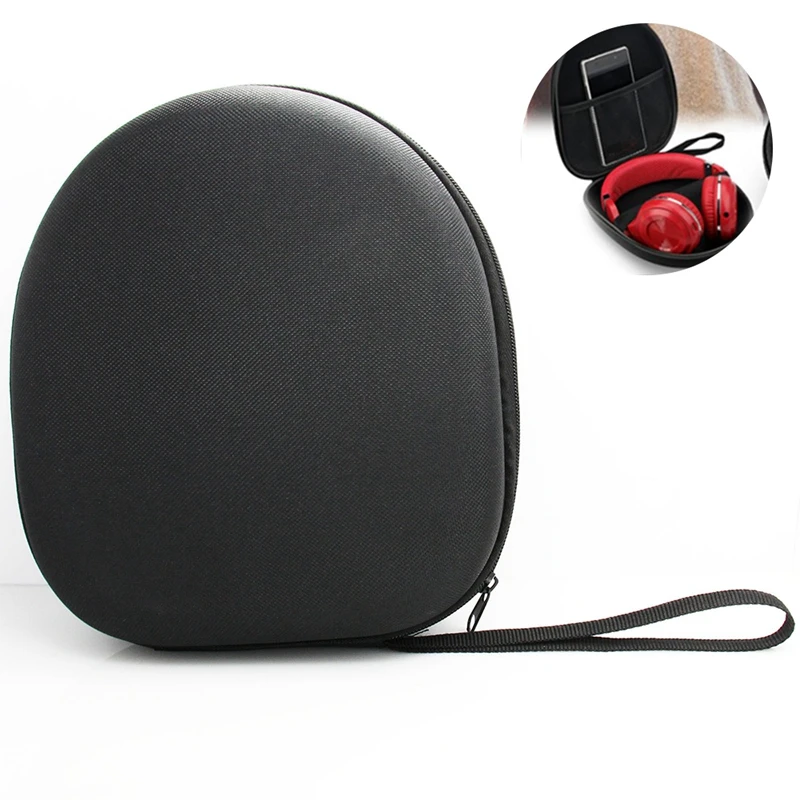 

Universal Headphones Storage Case Earphones Headphone Case Box Earphone Storage Pouch Bag For Mpow 059 H5/ H10/ H12/ H16