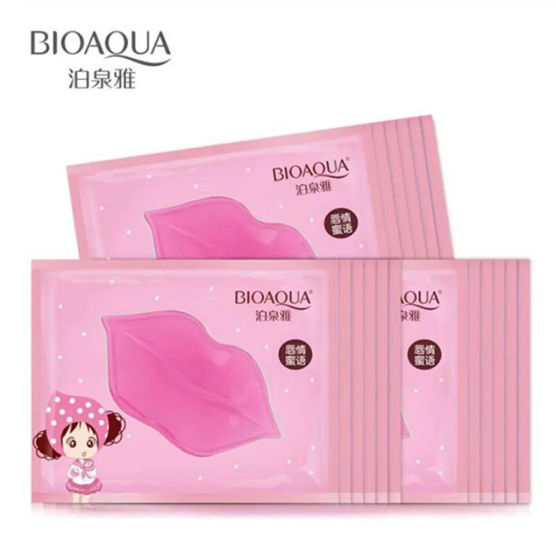 BIOAQUA, Антивозрастная маска для шеи, анти-ругаз, уход за кожей, отбеливающая маска для шеи с bioaqua, отбеливающая коллагеновая маска для губ