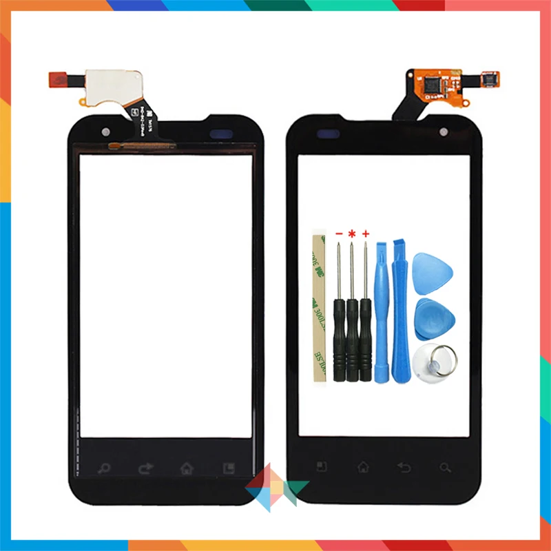 High Quality 4.0&quot For LG Optimus P999 Touch Screen Digitizer Front Glass Lens Sensor Panel | Мобильные телефоны и