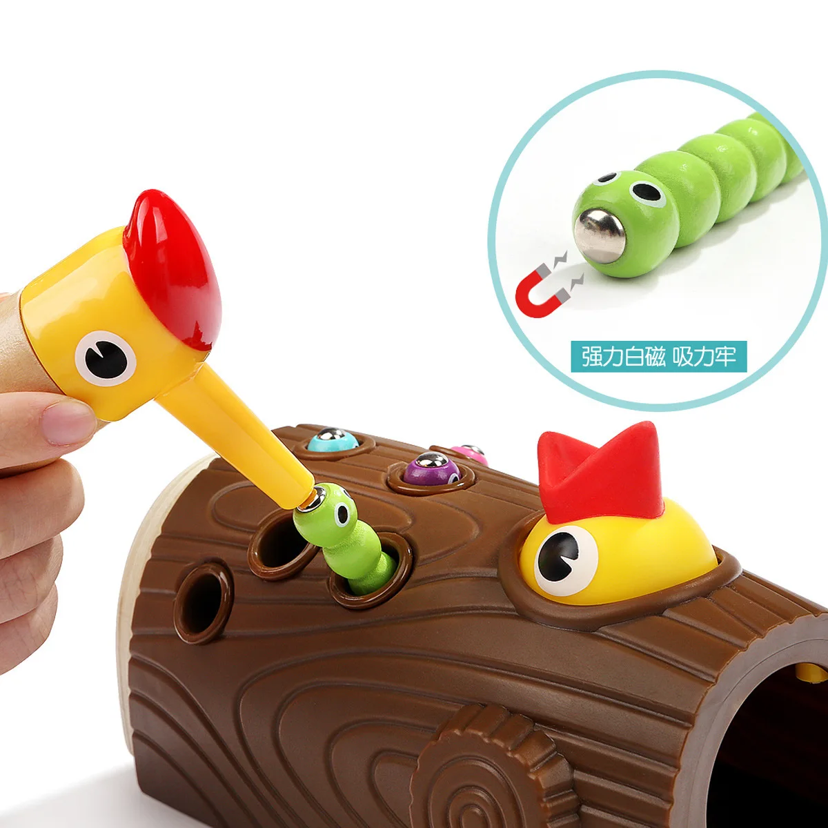 Douyin детская развивающая игрушка для детей 1-2-3 лет, сокровище для младенцев bao zhi Lizhua, ловить насекомых, развивающие игрушки унисекс
