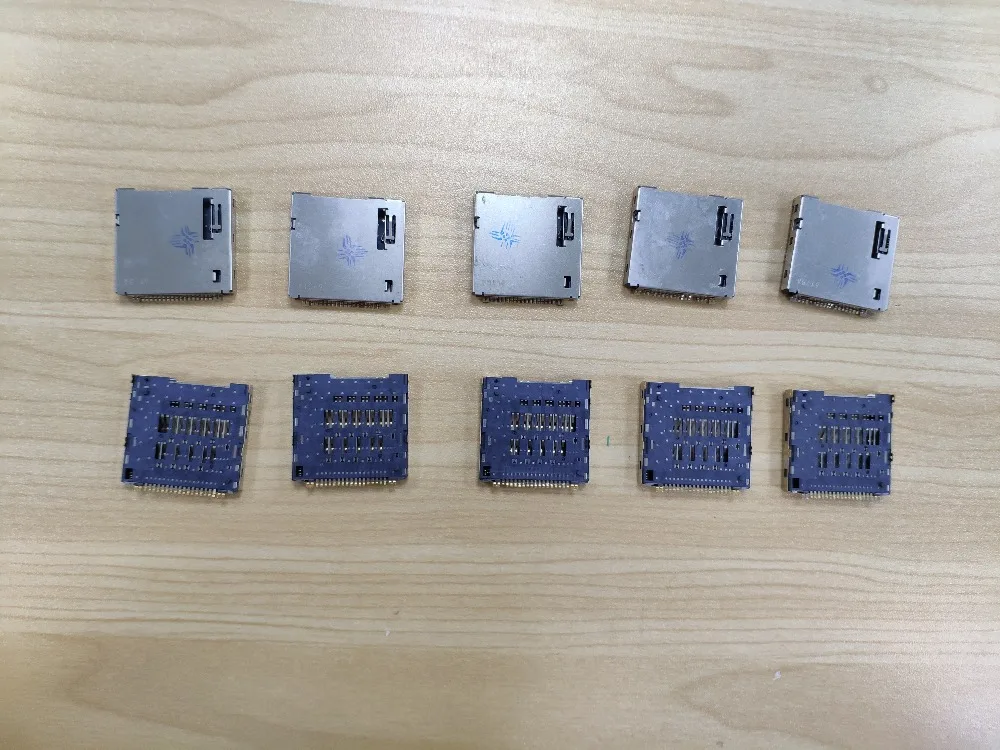 Pces para o Interruptor Slot do Leitor de Cartão do Jogo Soquete do Cartão do Jogo de 10 Nintend Interruptor ns