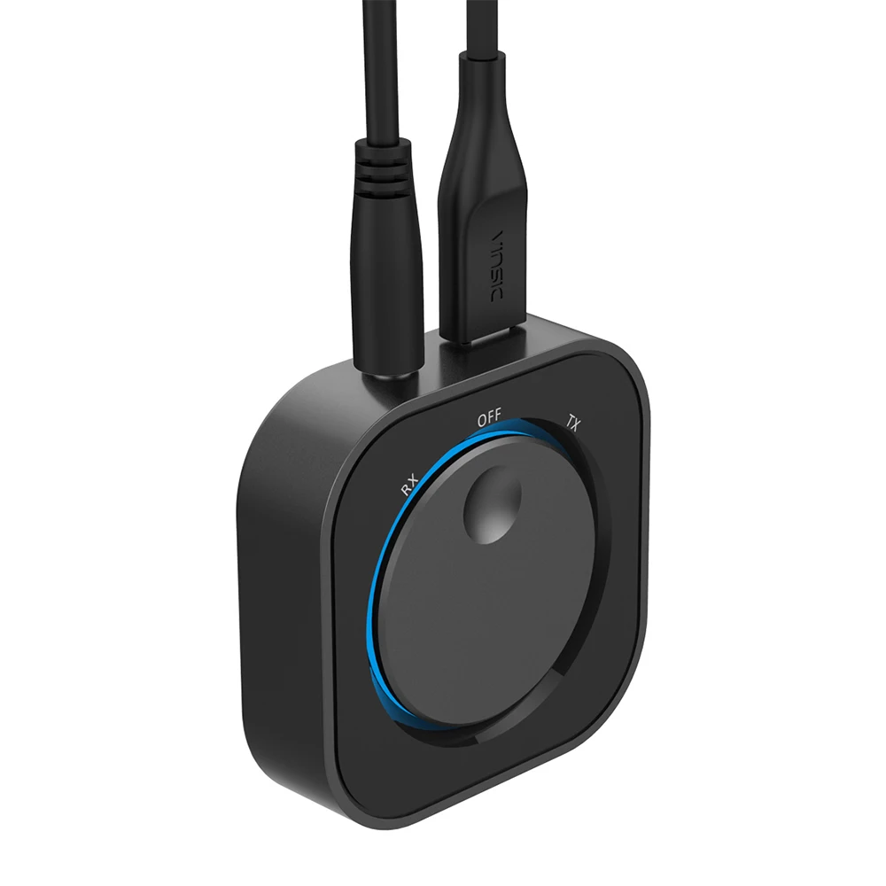 Doosl 2-в-1 Bluetooth 4,1 передатчик приемник Беспроводной адаптер 3,5 мм аудио Порты и разъёмы для ТВ автомобиля Динамик наушников стереосистеме