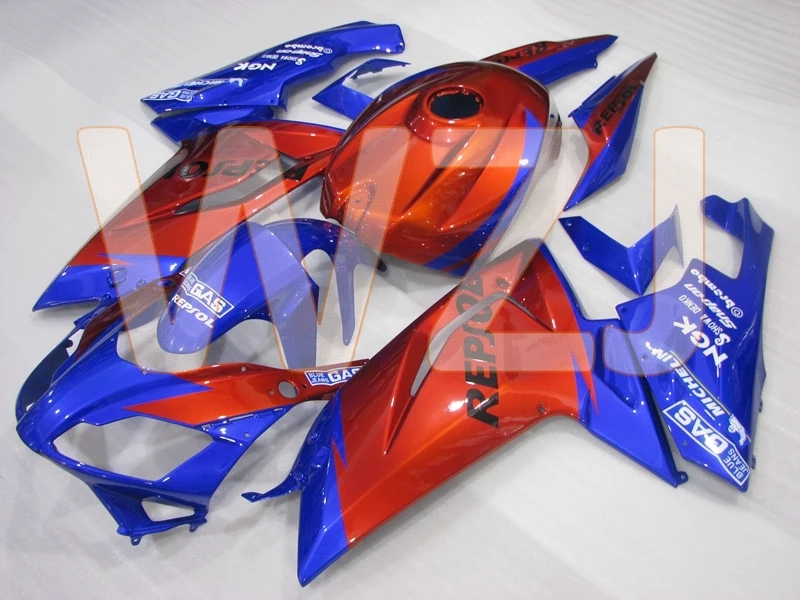 RS 125 07 08 обтекатель RS 125 10 11 repsol мотоцикл обтекатель для Aprilia RS125 2006-2011 Пластиковые обтекатели - Цвет: INJECTION mold