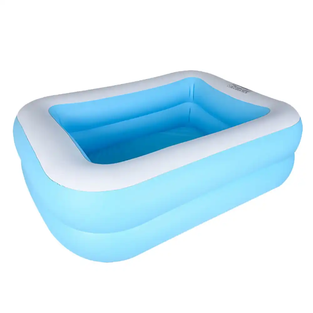 1pc Inflatable Pool Bathtub Funny Water Mattress Rectangle Swimming Pool Toy For Boys Girls Babies Sky Blue Pool Rafts Inflatable Ride Ons Aliexpress